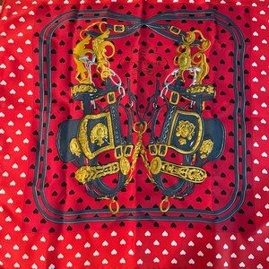 Hermes Valentine Scarf